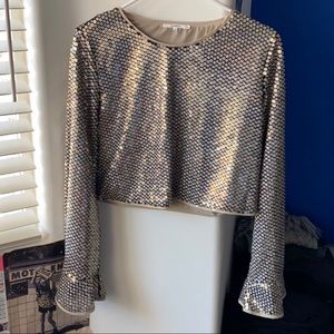 Tularosa sequin top size M